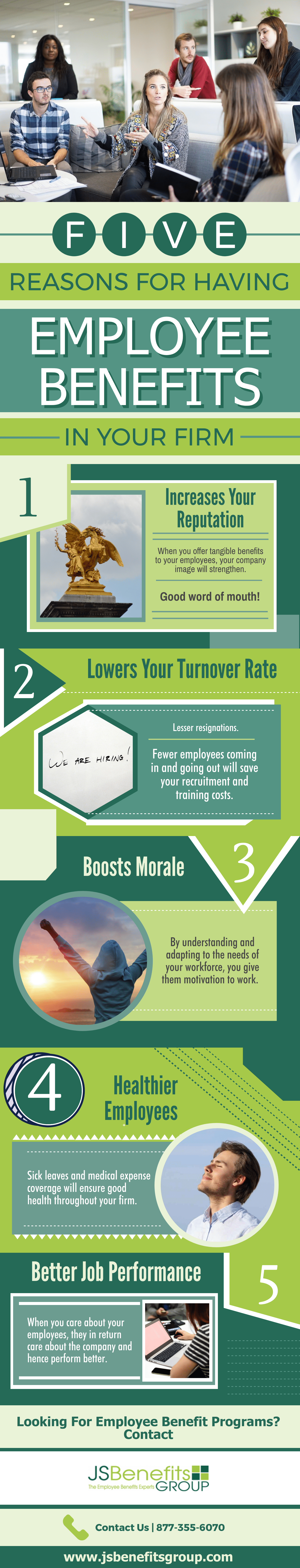 5 Reasons for Having Employee Benefits in Your Firm