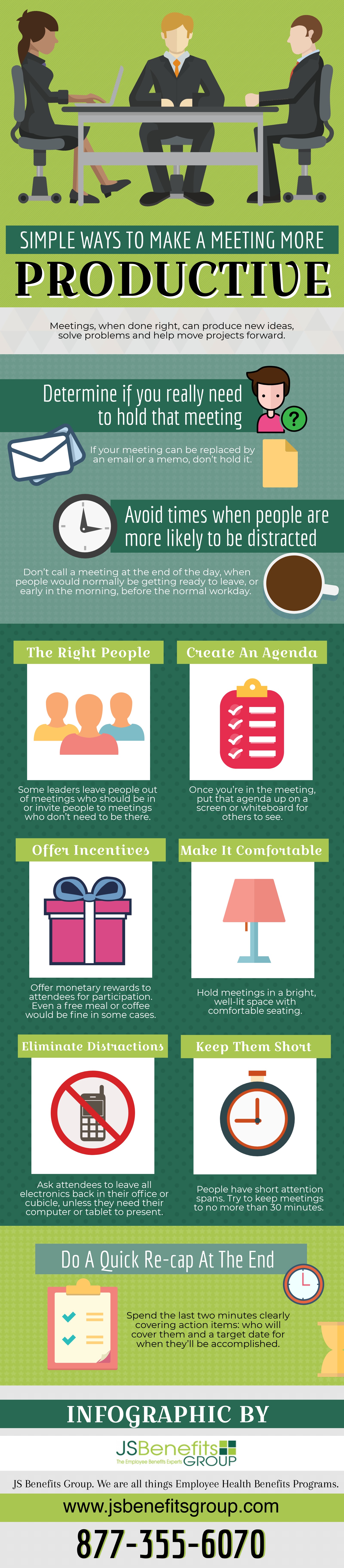 Simple Ways To Make Meetings More Productive