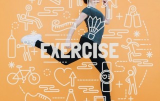 Woman exercising