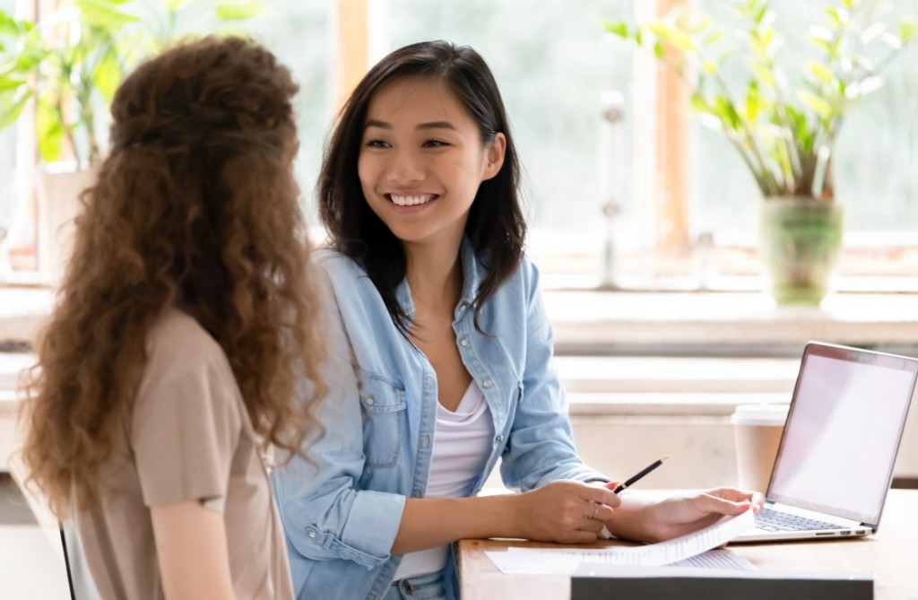HR Professionals working together