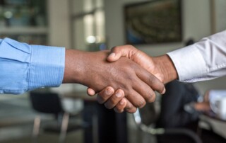 Two Men Shaking Hands