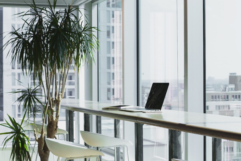 Office Desk Overlooking the Window