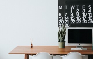 A Desk-Space with No Equipment
