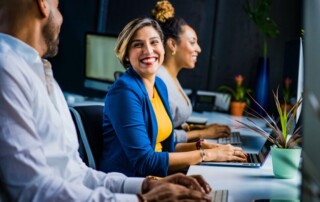 Happy employees.