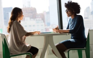 An interview meeting