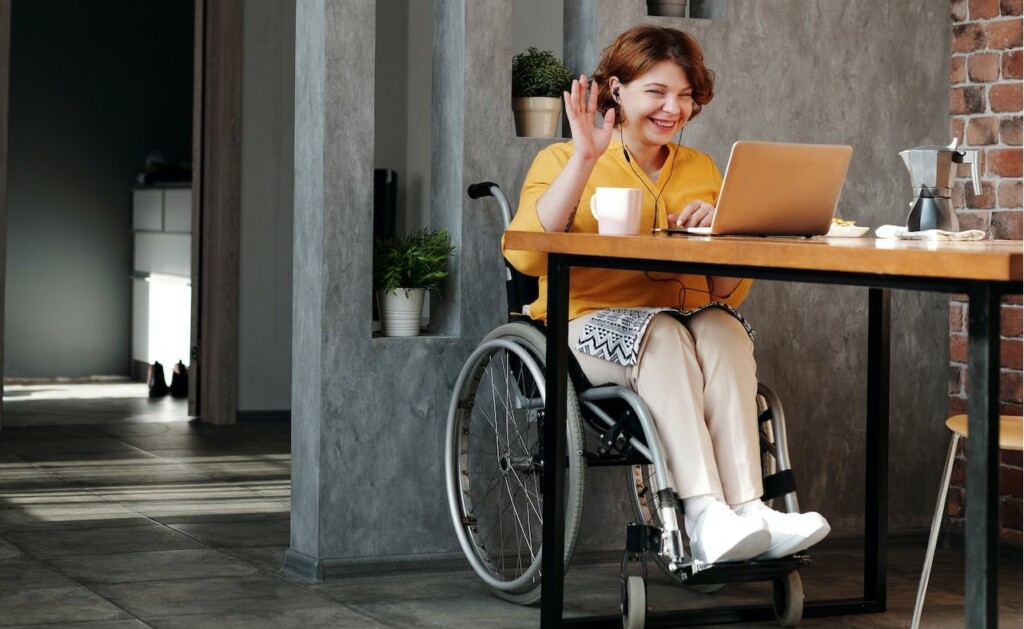 A Disabled Working Woman