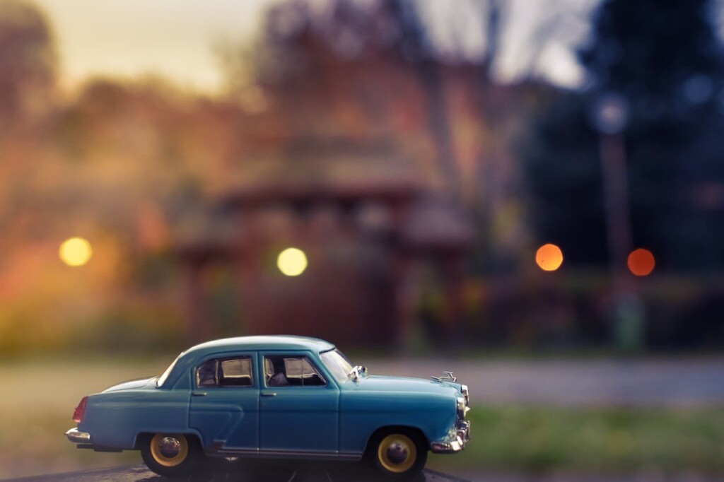 Blue Toy Car