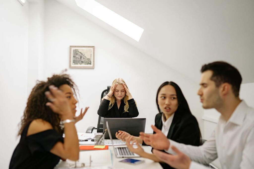 Employees Arguing