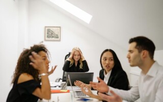Employees Arguing