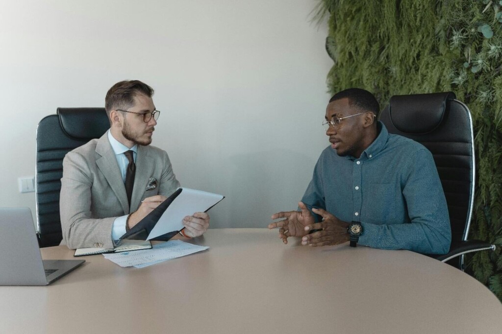HR Interviewing a Candidate