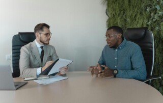 HR Interviewing a Candidate